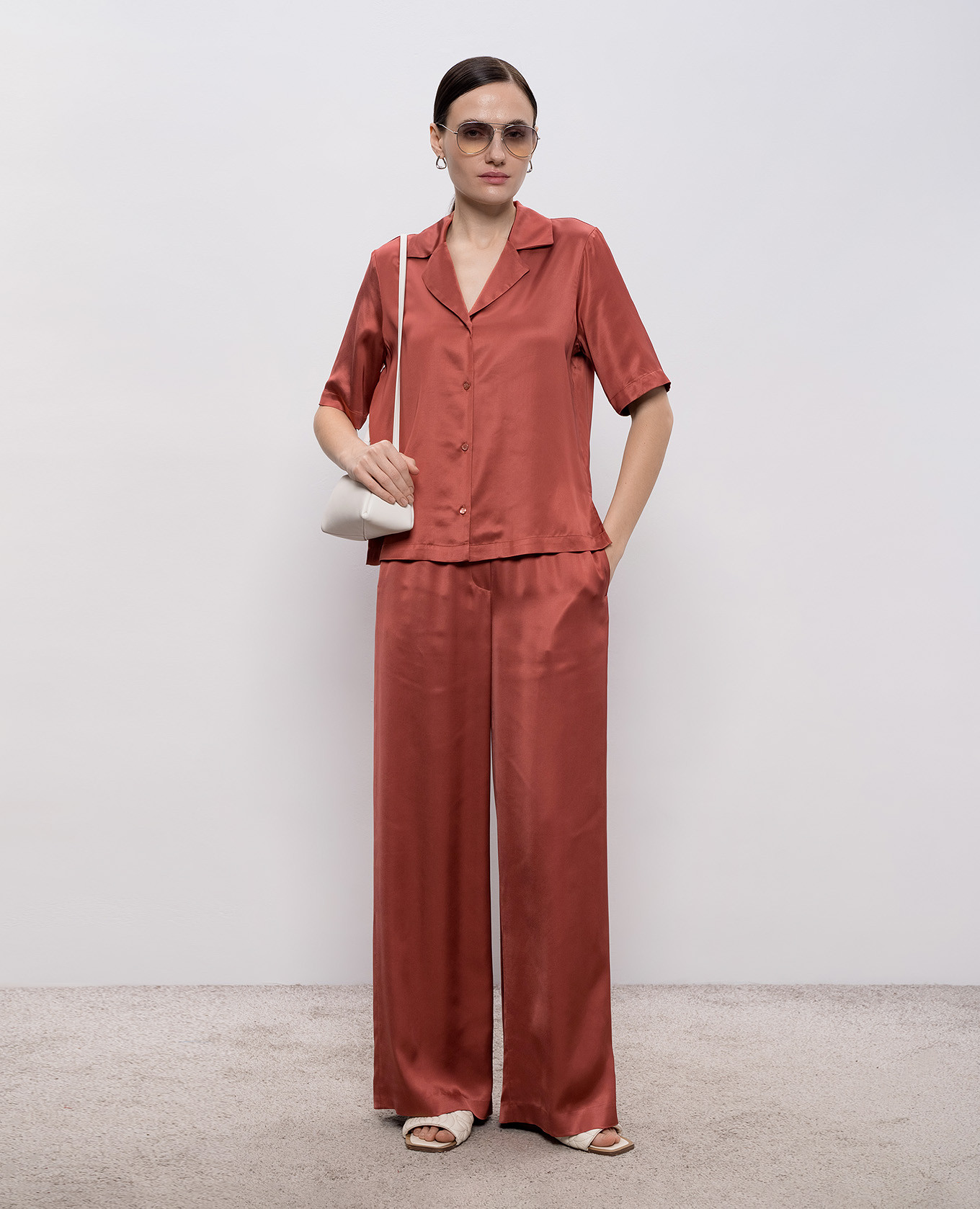 

Red blouse Peserico, Pink