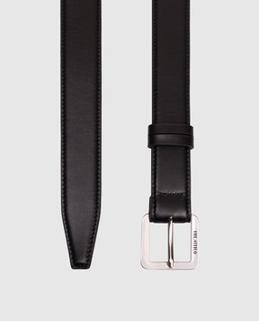 The Attico Black leather belt 260WKE00029LBT019AA