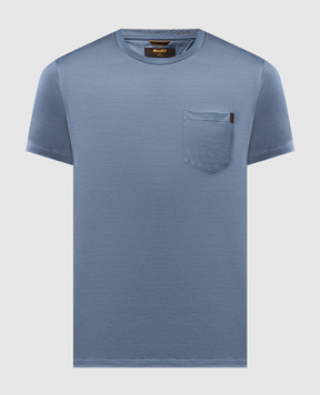 MooRER Blue T-shirt BRUZIO BRUZIOJCL