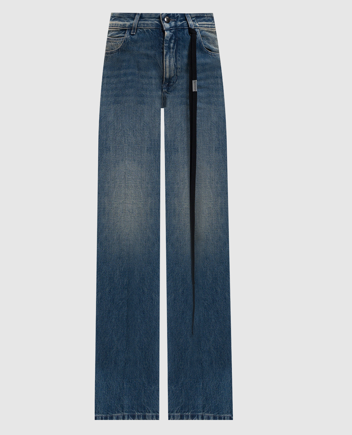 

Vive blue distressed jeans Ann Demeulemeester