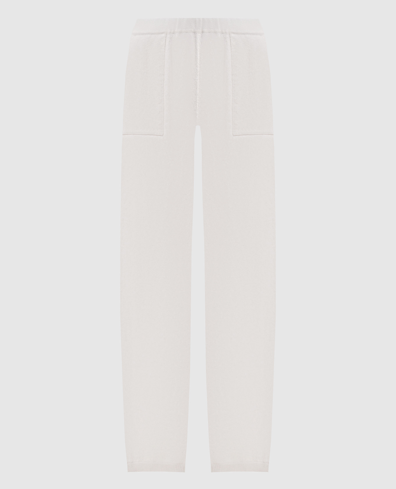 Kiki ivory cashmere pants