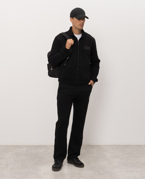 Givenchy Black wool sweatpants BM51S83YT8