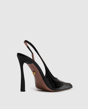 Babe Pay Pls Black patent leather slingbacks 0217156LA