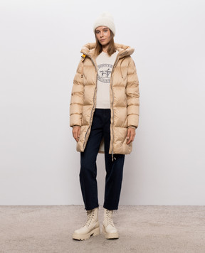 Parajumpers Janet beige down jacket 26WPWPUHY33
