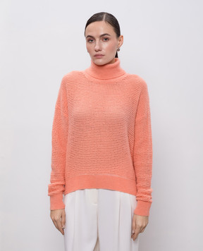Peserico Pink alpaca wool sweater S99045F0709192
