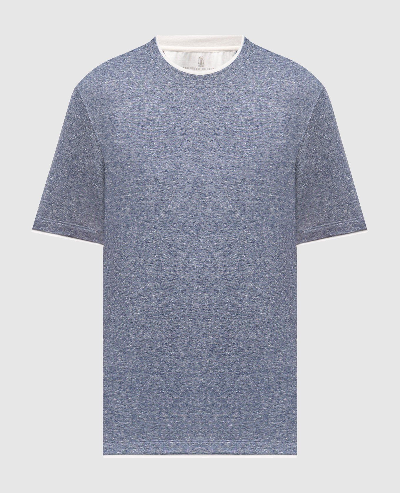 Blue linen t-shirt