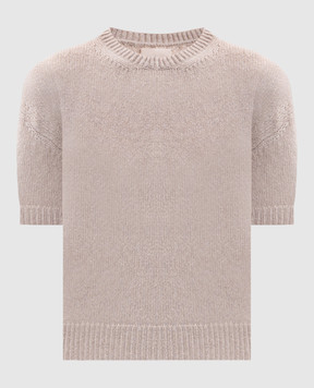 Khaite Golden beige cashmere jumper 18289650