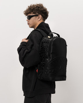 Sprayground Children's black backpack SUPER SPIKED 910B8362NSZ