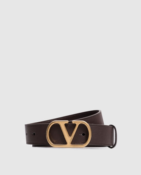Valentino Brown leather belt 9W2T0SM3ZDM