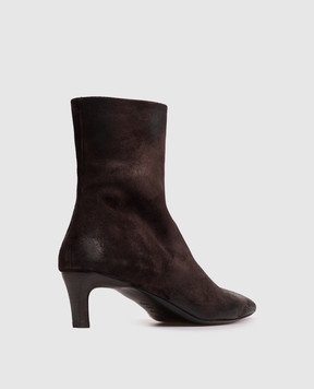 Marsell Aculeo brown suede ankle boots MW8272P024