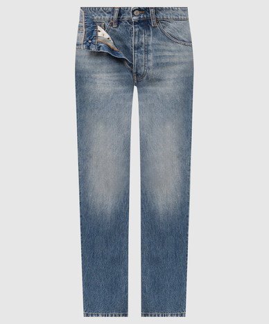 Blue Jeans mit doppelter Konstruktion