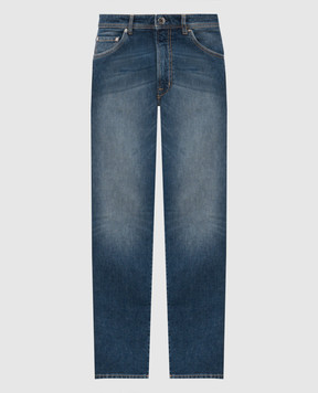 Peserico Blue jeans with a worn effect R54717L86Q04291