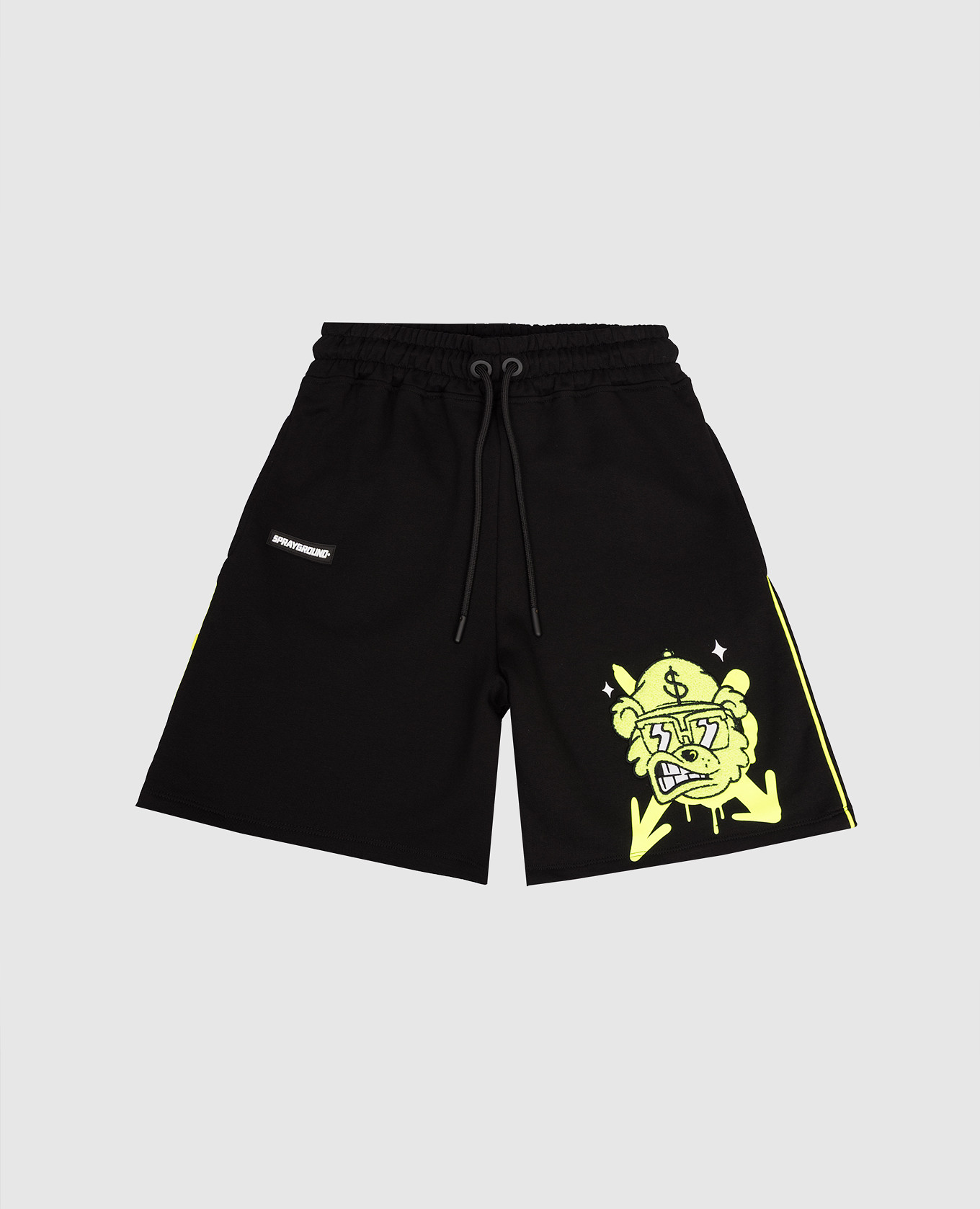 

Children's black shorts Graffiti Bear Sprayground