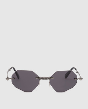 Kuboraum Grey Folding Sunglasses H44 KRSH44BBS000004Y