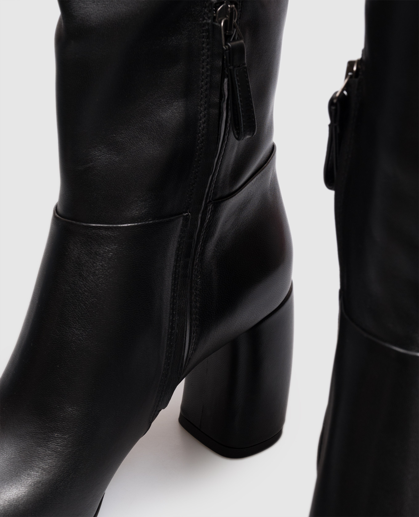 Black leather boots Premiata 5