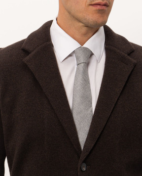 Peserico Gray wool tie R73001C002710