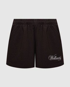 Sporty & Rich Brown Soho Disco Shorts SH075711083BR29