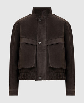 Babe Pay Pls Brown suede jacket 2508SUEDE