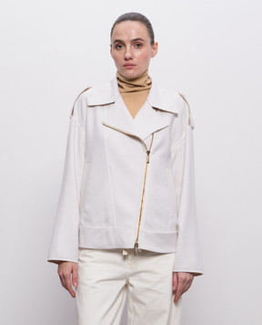 MooRER VIANA-J ivory wool and cashmere jacket VIANAJDWB