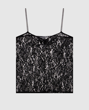 Jacob Lee Black lace top WT0158AW26B