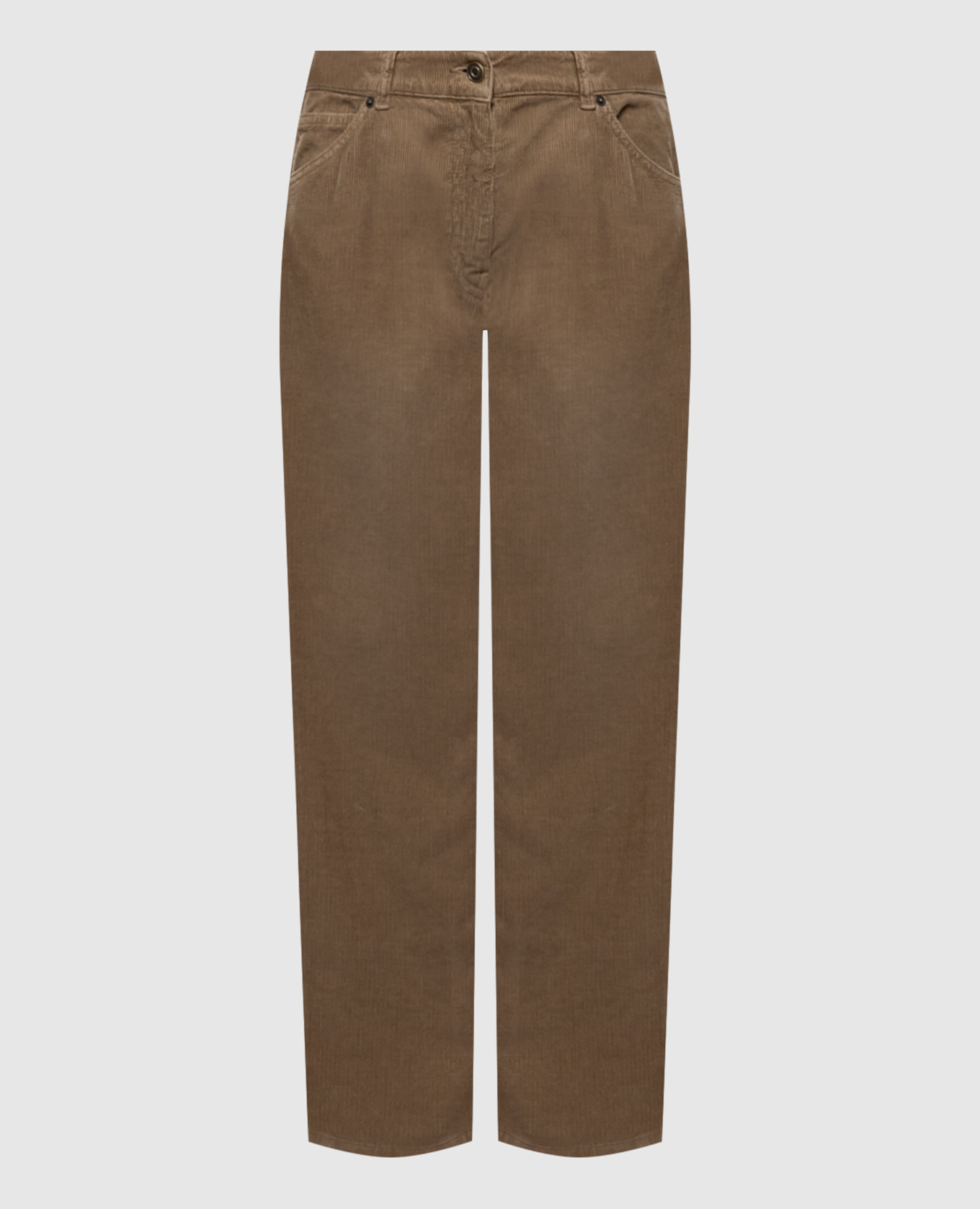 Dinni beige corduroy pants The Row