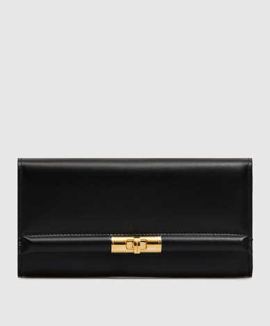 Marlene black leather wallet
