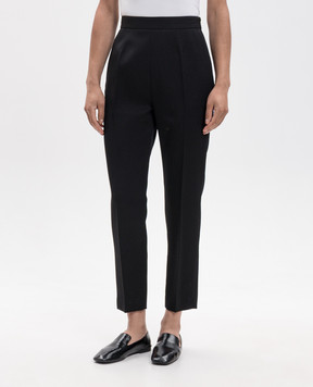 The Row Eranza black wool pants 11030W4600