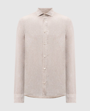 Peserico Beige linen shirt R56042D00152