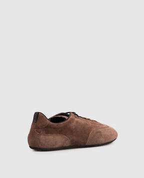 Max Mara Brown suede sneakers ASTECCA MXASTECCA