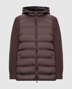 Brunello Cucinelli Brown combination jacket MD5987779