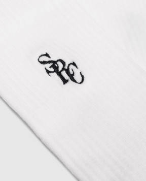 Sporty & Rich White insulated socks with logo AC00565302WH01