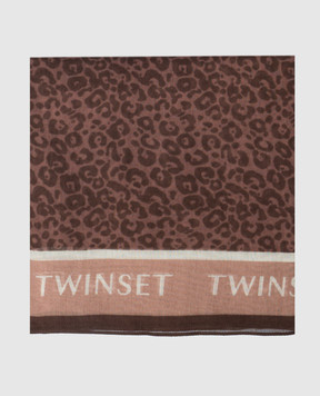 Twinset Animal print scarf 261TA4210