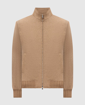 Enrico Mandelli Beige cashmere jacket 4T703A5428