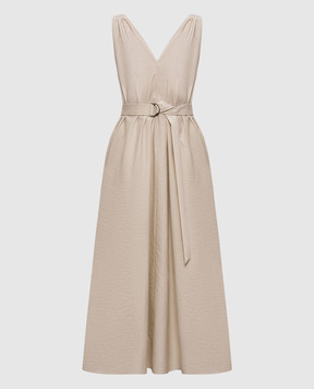 Brunello Cucinelli Beige midi dress M0F79A5092