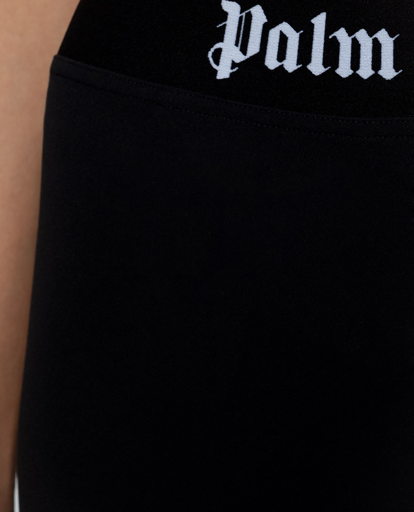 Black leggings with logo Palm Angels 5