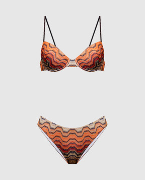 Missoni Patterned swimsuit MC22SP01BR015D