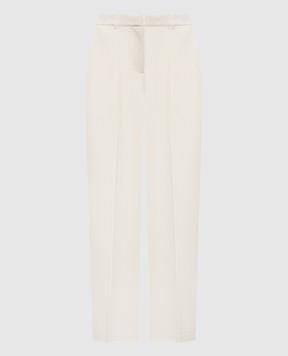 Twinset Ivory sequined pants 262AT2041