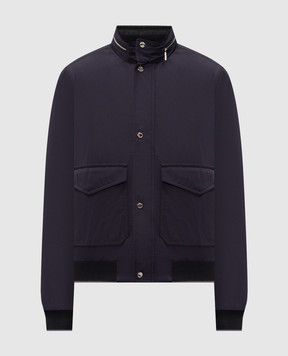 MooRER Blue TANNER jacket TANNERAT