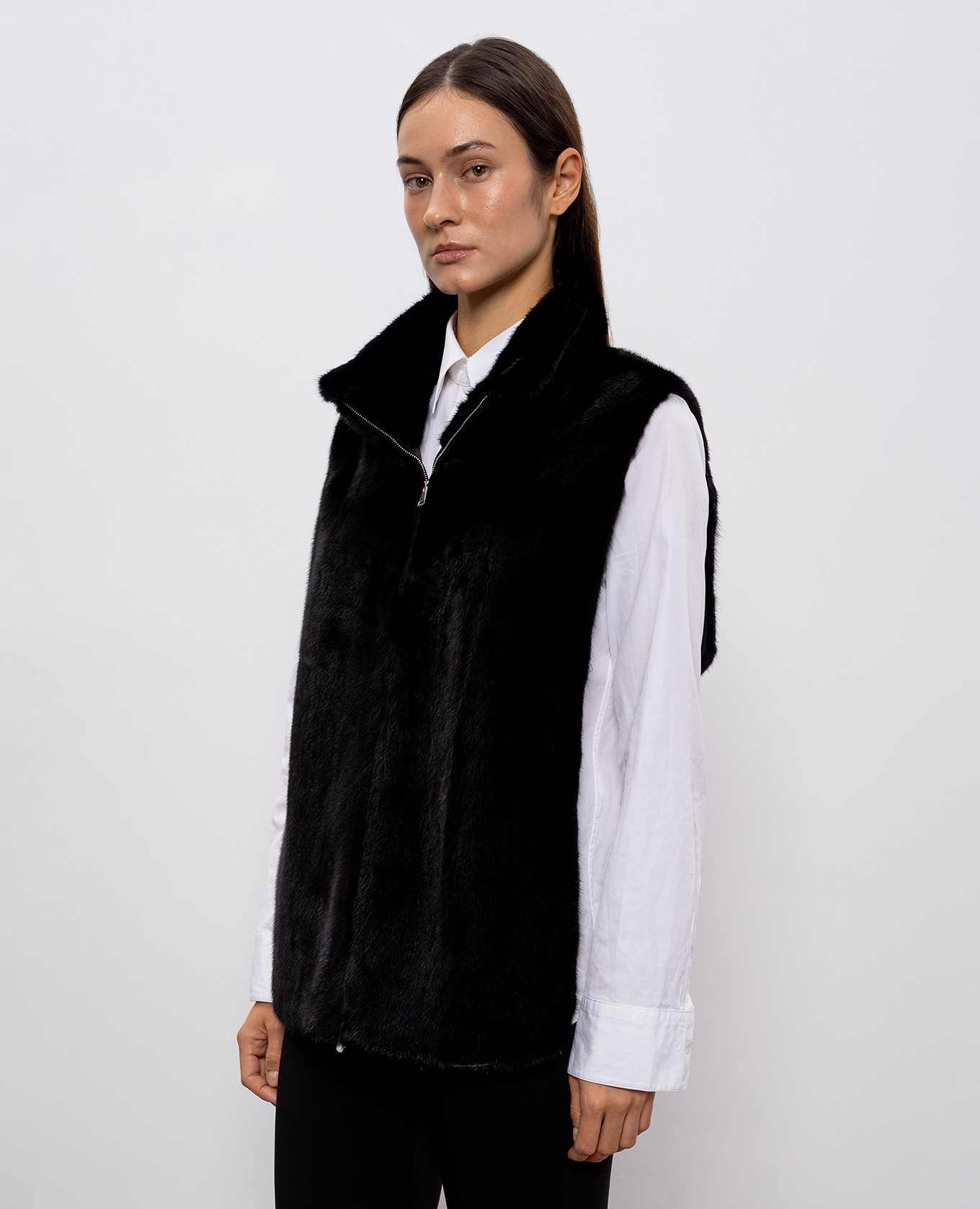 Black wool and cashmere coat with a smell Babe Pay Pls 5