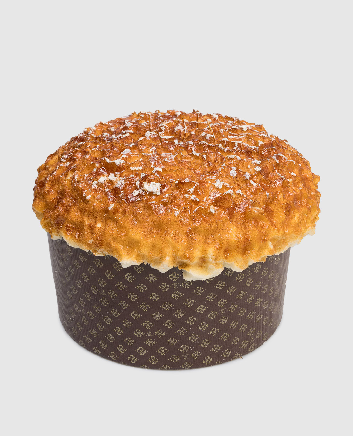 

Large scented candle in the shape of a panettone Cereria Introna, Brown