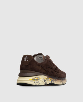 Premiata Moerun brown suede sneakers MOERUN
