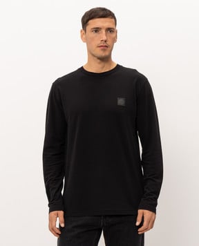 Stone Island Black long sleeve with logo patch L2S152100036S0F11