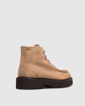Doucal's Beige suede boots DD8742PHILUF252