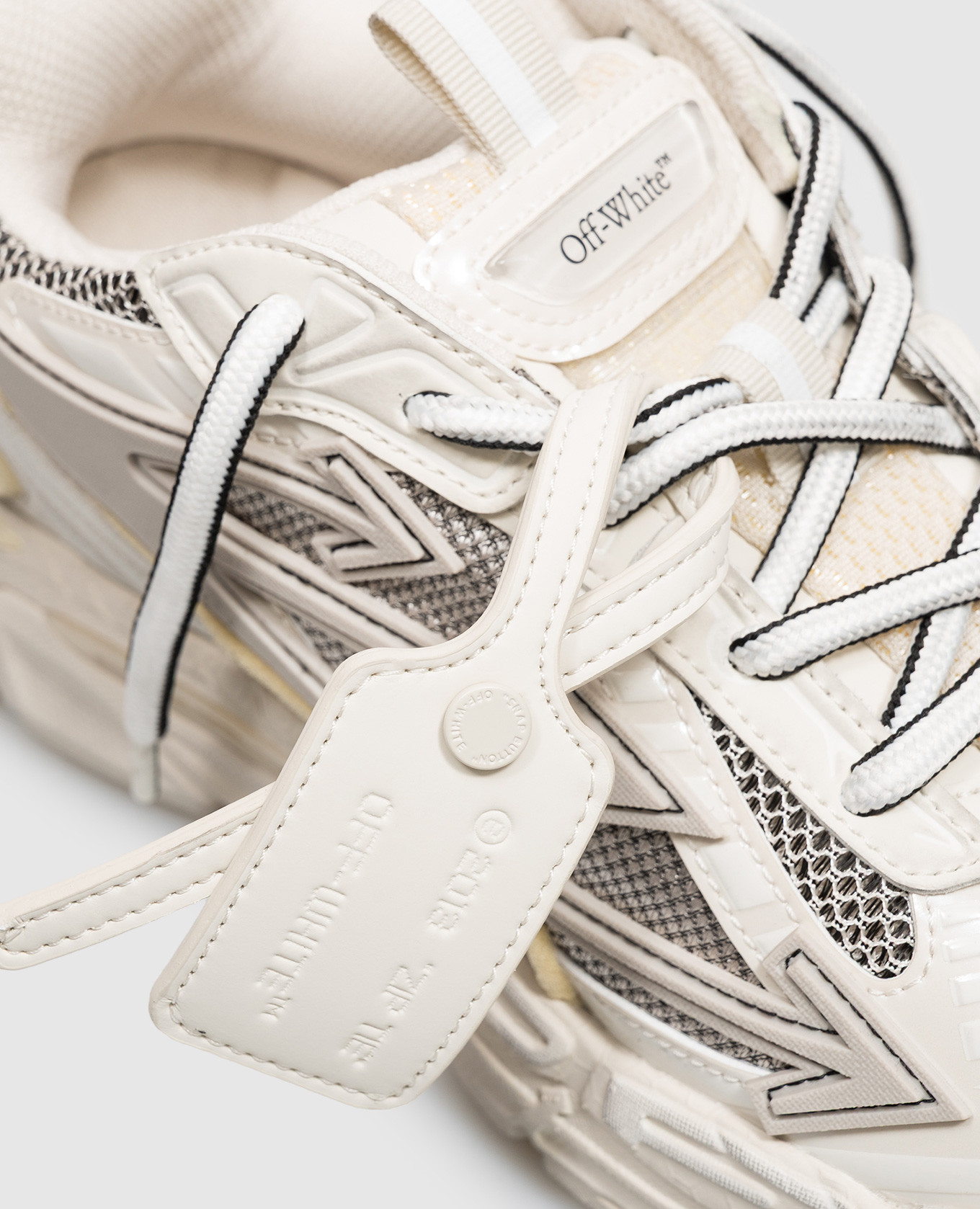 Beige sneakers Be Right Back Wonder Out Off-White 5