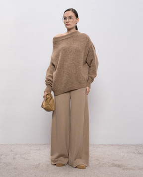 Demiur Beige cashmere pants CASH422