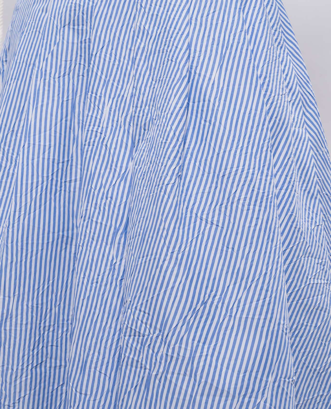 Blue striped midi skirt Juun.j 5