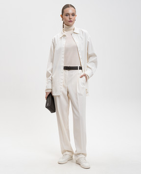 The Row Neriah white pants 10211W3670