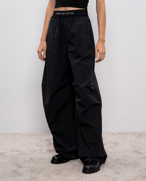 Alexander Wang Black pants with logo 1WC4254924