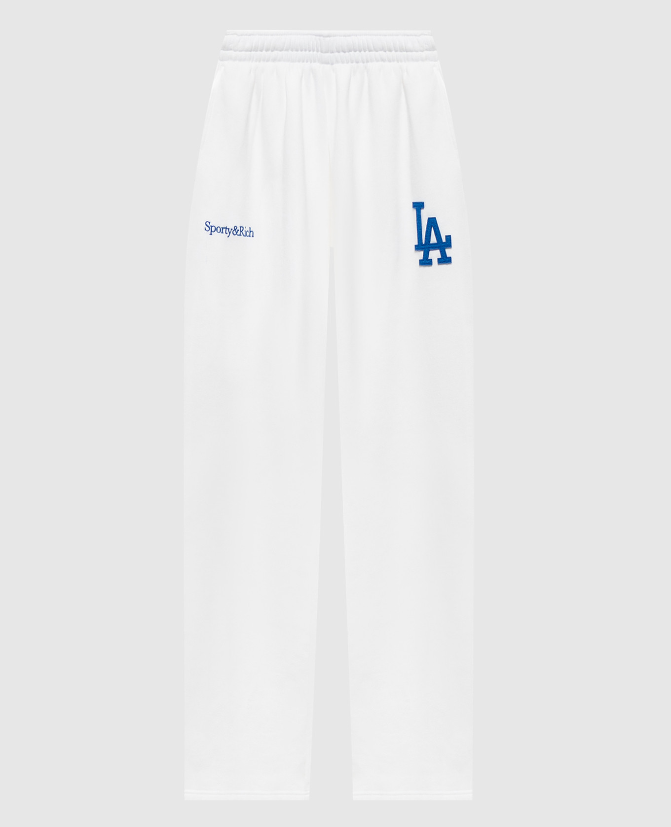 LA Serif white sweatpants Sporty & Rich