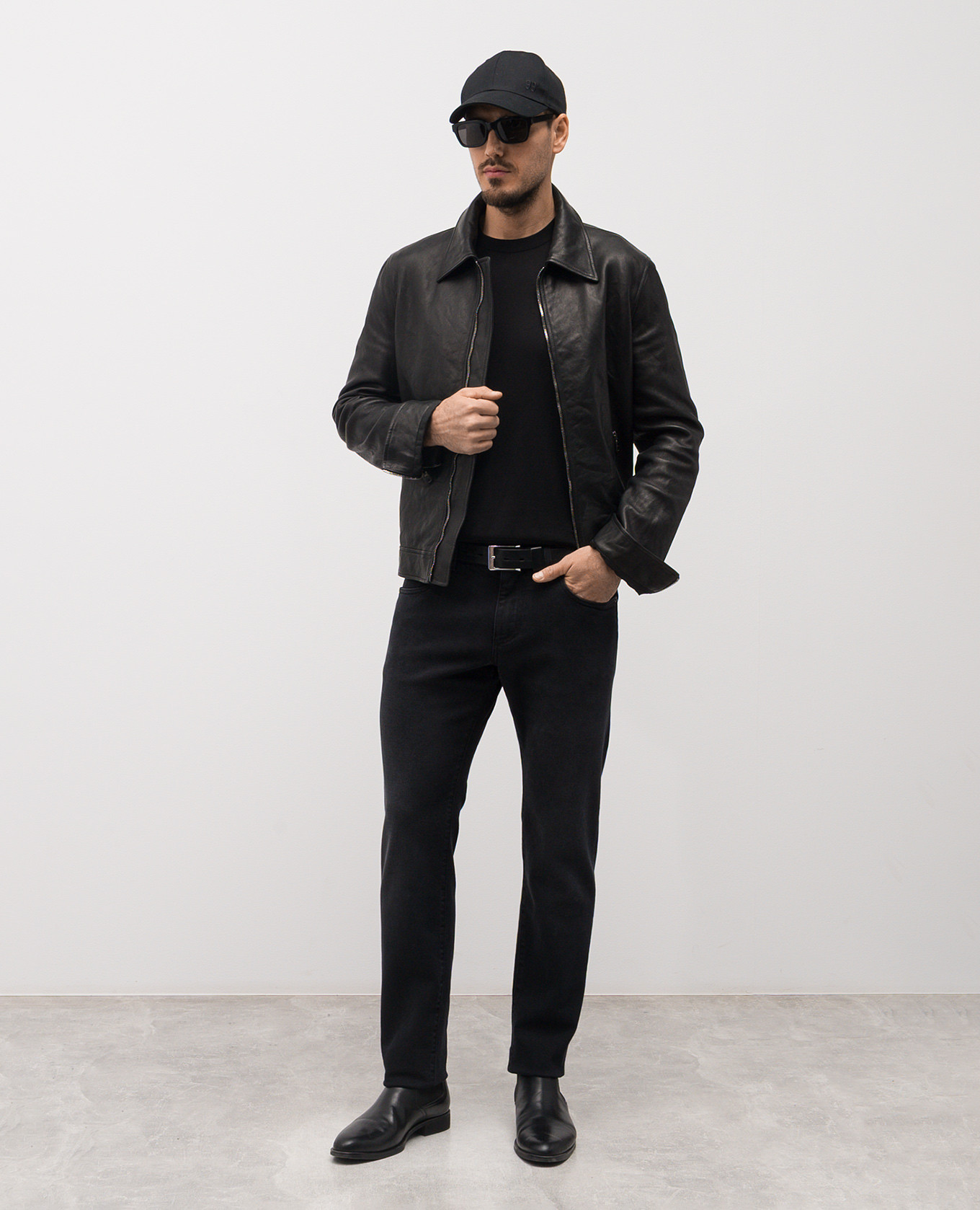 

Black silk T-shirt Dolce&Gabbana